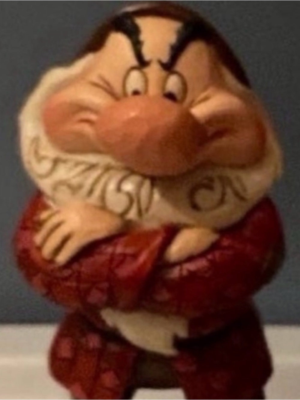 Jim Shore Disney Snow White Grumpy Small Figurine